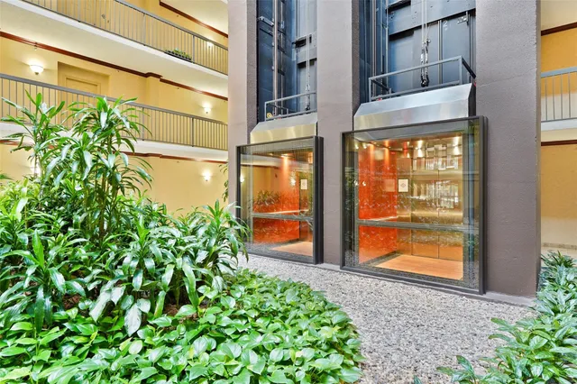 a view of a city with tall buildings