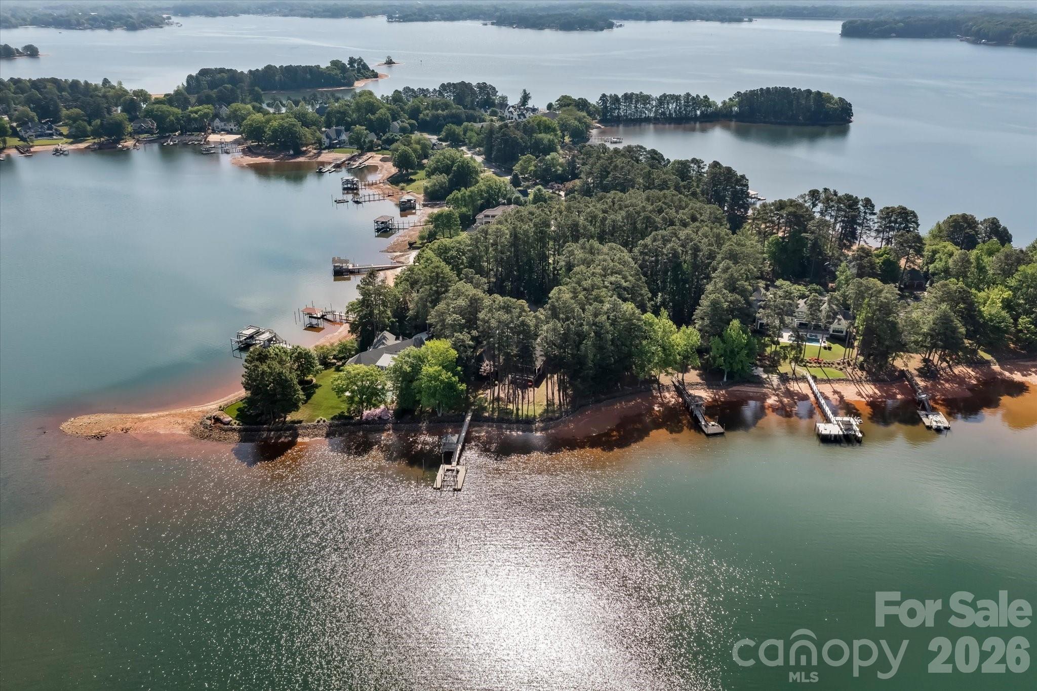 17821 Carlow Road Cornelius, NC 28031 - Photo 42 of 45 an aerial view of a lake view