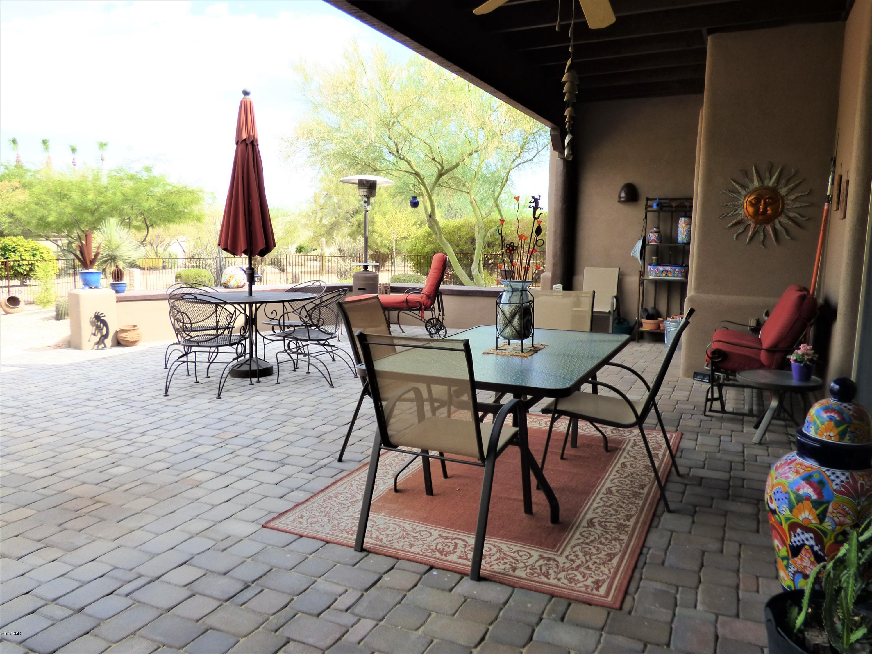 26701 North Aguila Road Rio Verde, AZ 85263 - Photo 11 of 24 East facing patio