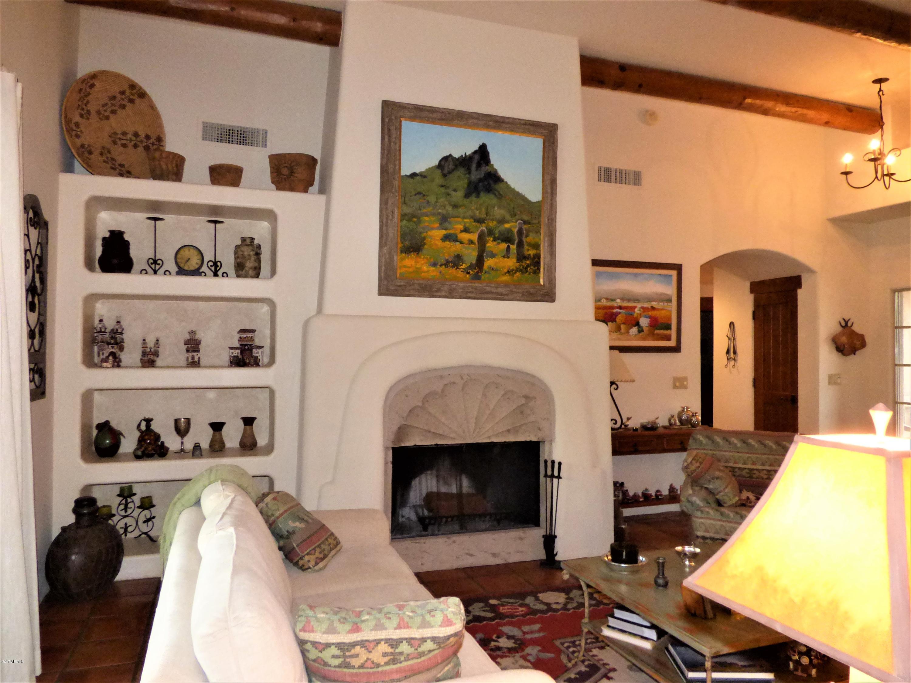 26701 North Aguila Road Rio Verde, AZ 85263 - Photo 4 of 24 Great Room fireplace