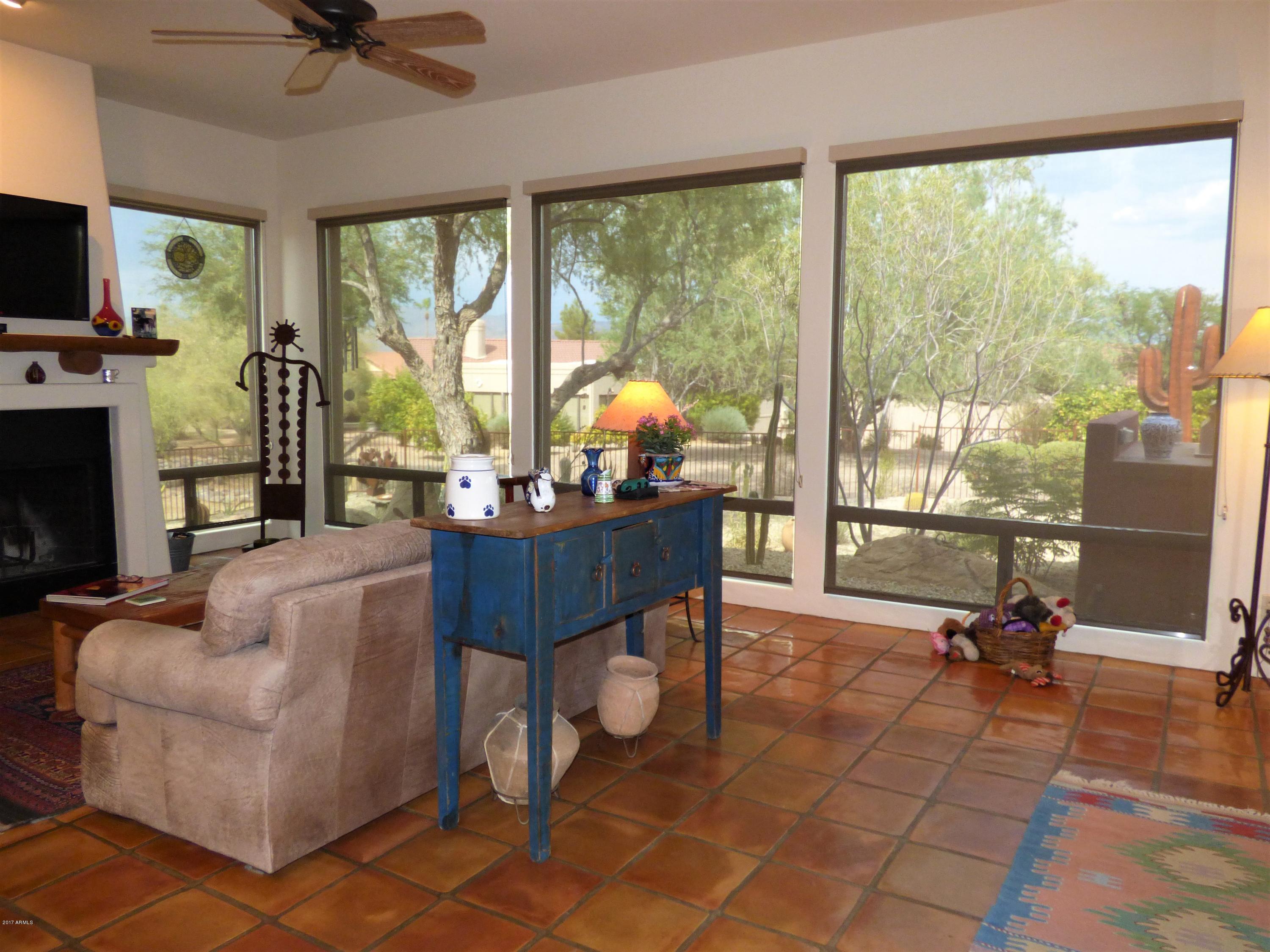 26701 North Aguila Road Rio Verde, AZ 85263 - Photo 8 of 24 Family Room wall of windows