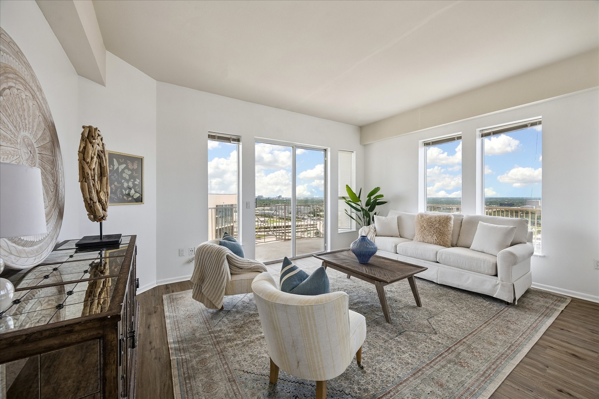 3505 Sage Road, Unit 2810 Houston, TX 77056 - Photo 1 of 26 a living room with furniture and a window