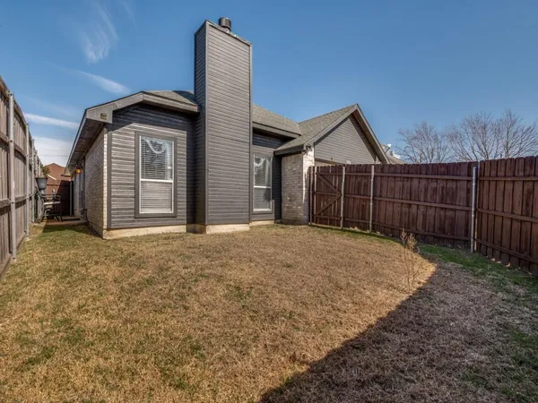 a house with a outdoor space