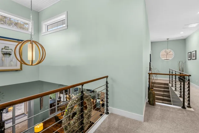 a view of a back yard of the house