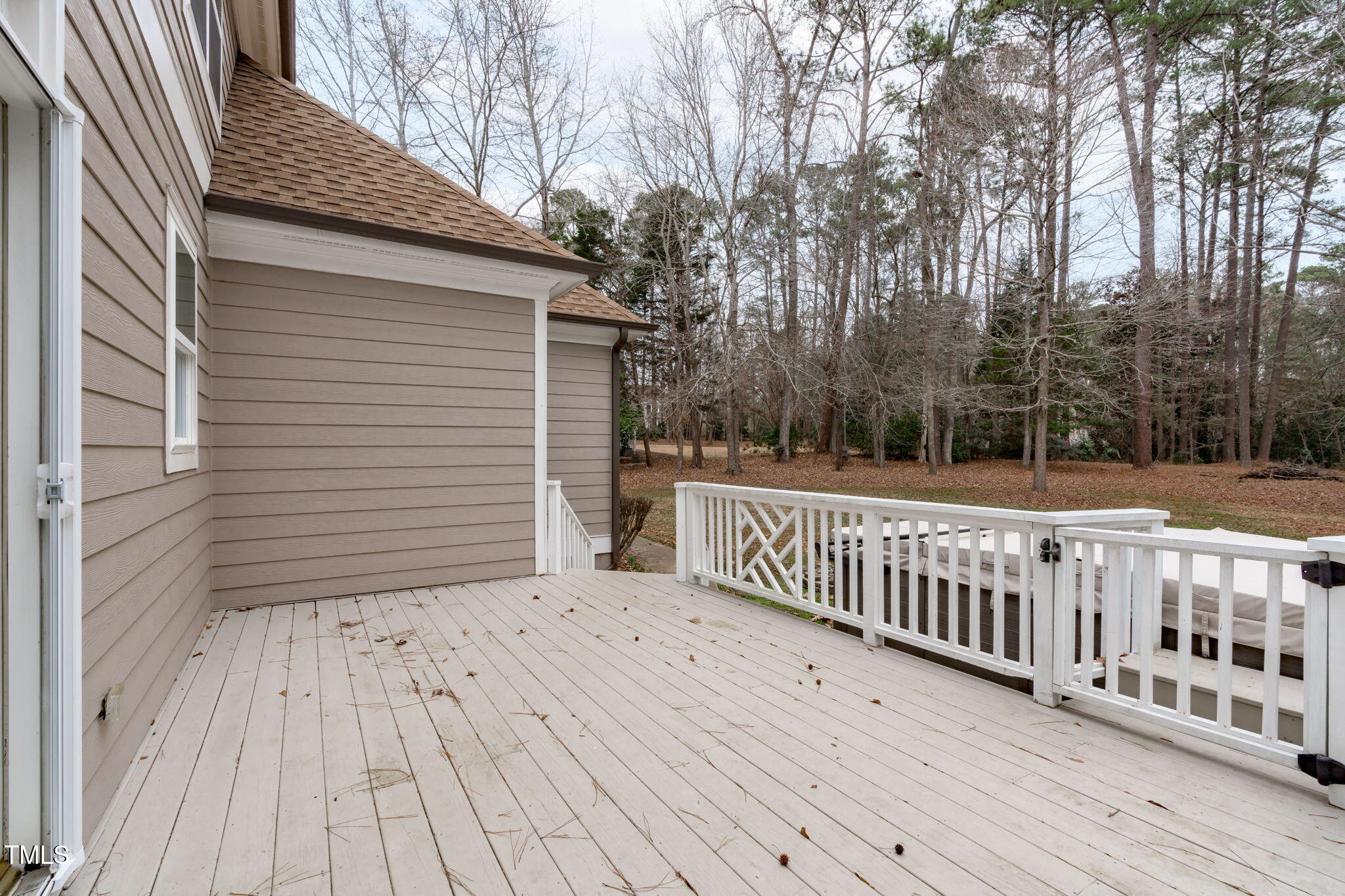 6016 Heatherstone Drive Raleigh, NC 27606 - Photo 31 of 40 a view of wooden deck