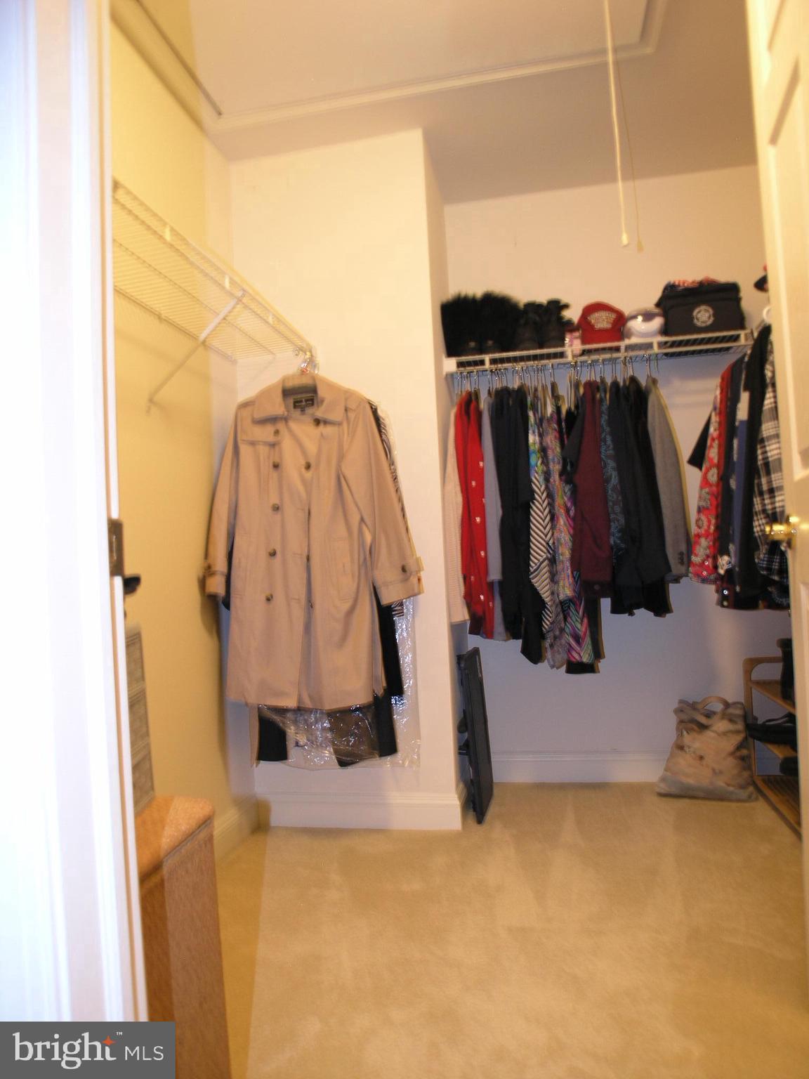 118 Casey Lane Bensalem, PA 19020 - Photo 17 of 26 a view of walk in closet with clothes and shoes