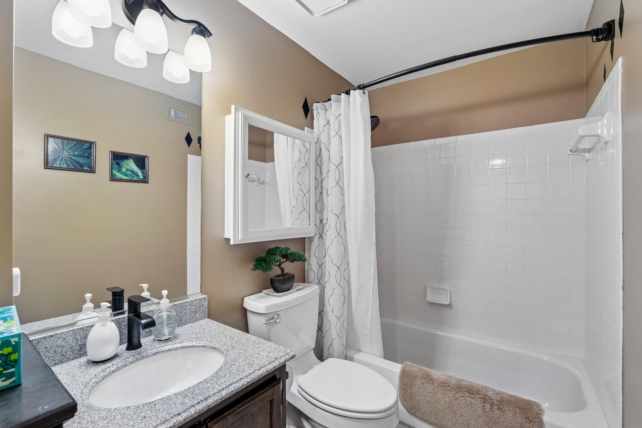 9505 Bald Hill Road Mitchellville, MD 20721 - Photo 34 of 39 Modern lower level full bathroom.