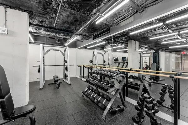 a view of gym