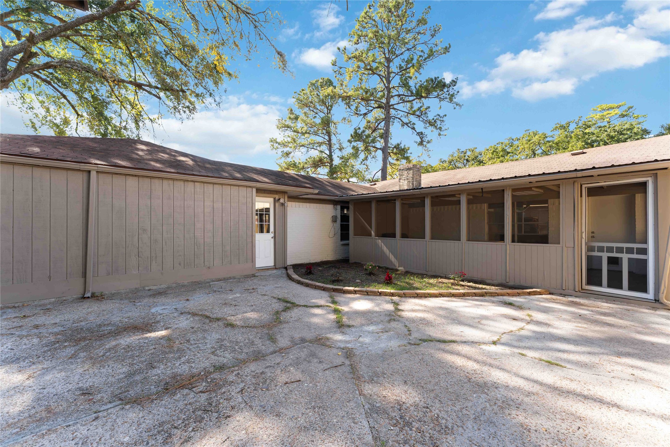 23122 Whispering Willow Drive Spring, TX 77373 - Photo 15 of 16 a view of a house with a backyard
