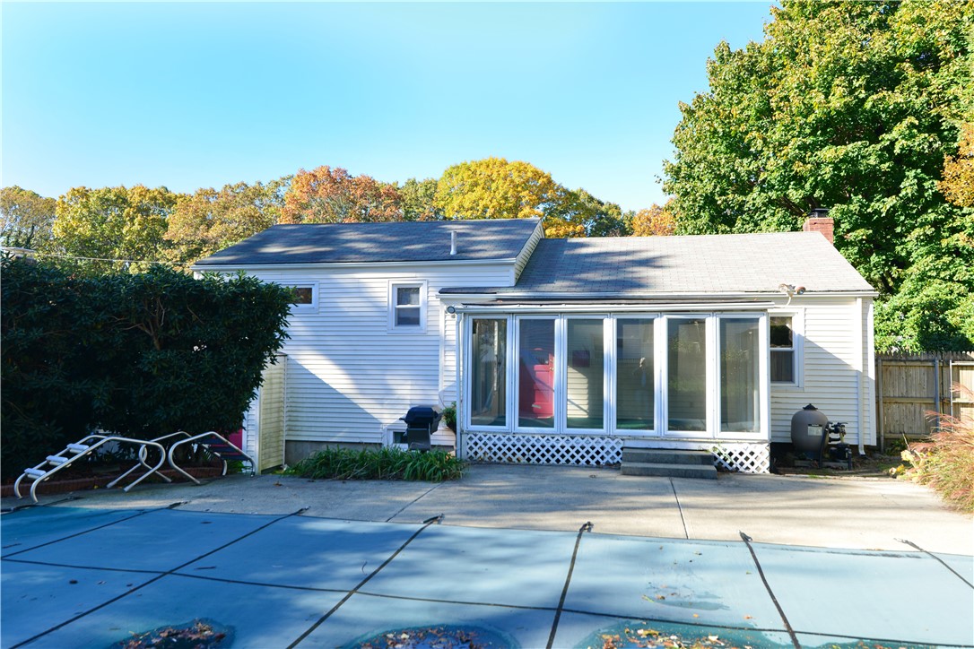 28 Oberlin Drive Warwick, RI 02886 - Photo 36 of 41 Inground pool with fenced rear yard.