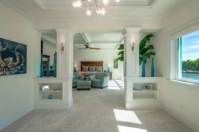 a view of a living room