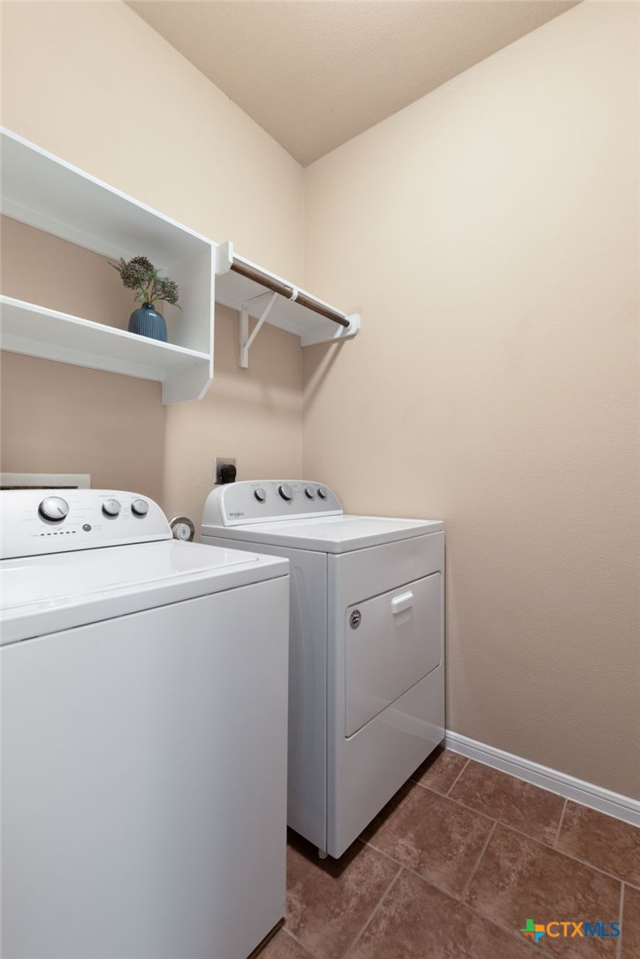 408 Copper Ridge Loop Temple, TX 76502 - Photo 33 of 39 Laundry room with built in overhead shelving