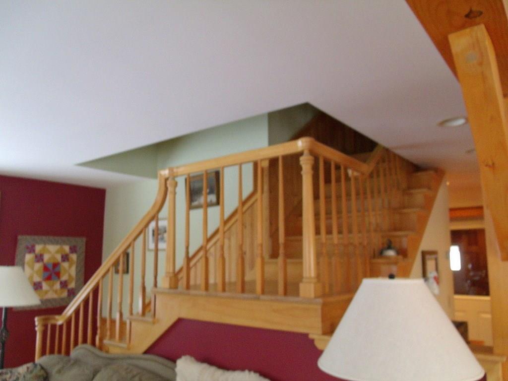 243 Tory Hill Road Phillips, ME 04966 - Photo 5 of 35 Graceful staircase leads to 2...