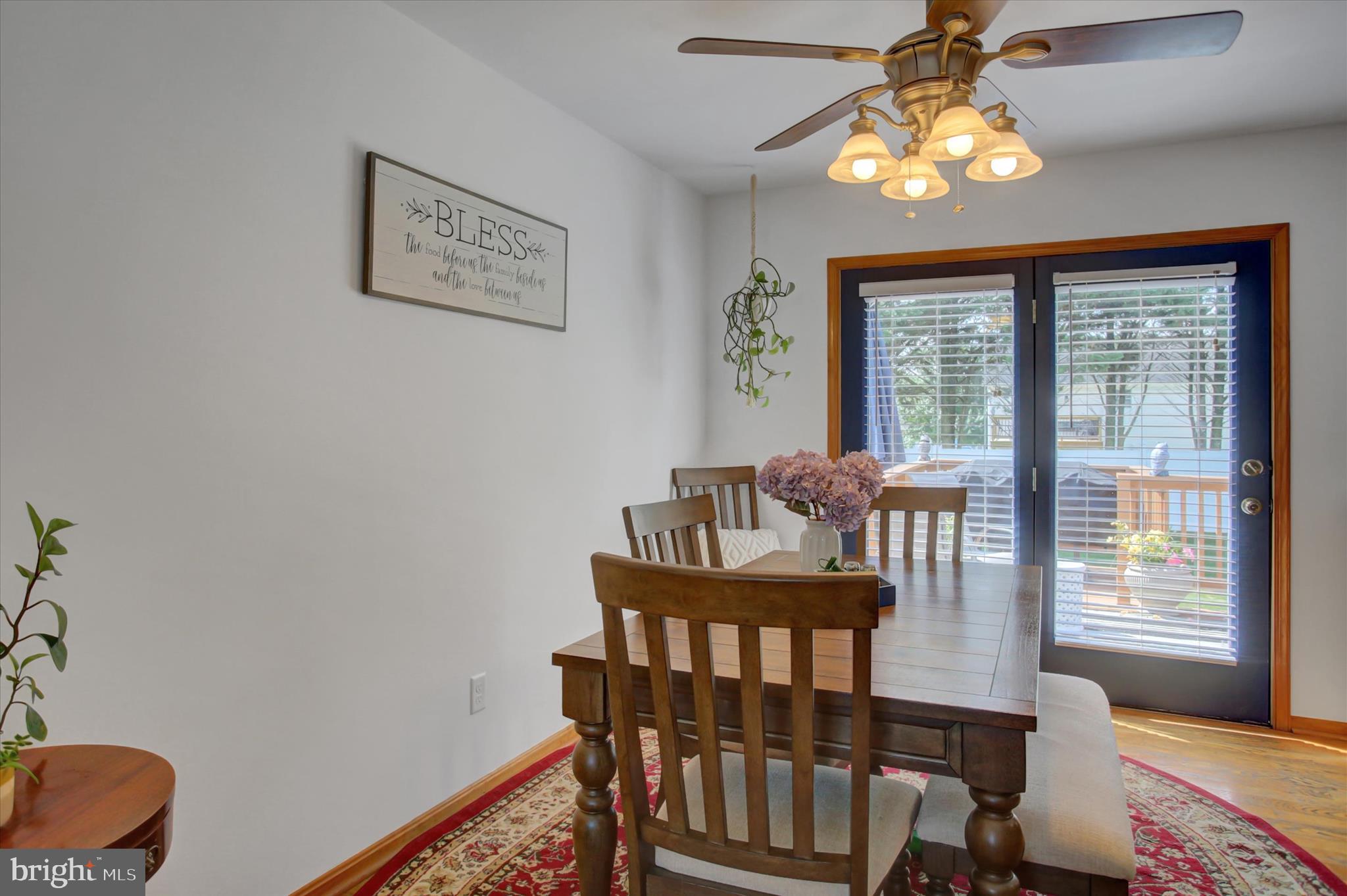 10482 Mapleton Road Shippensburg, PA 17257 - Photo 10 of 40 a view of a dining room with furniture window and outside view