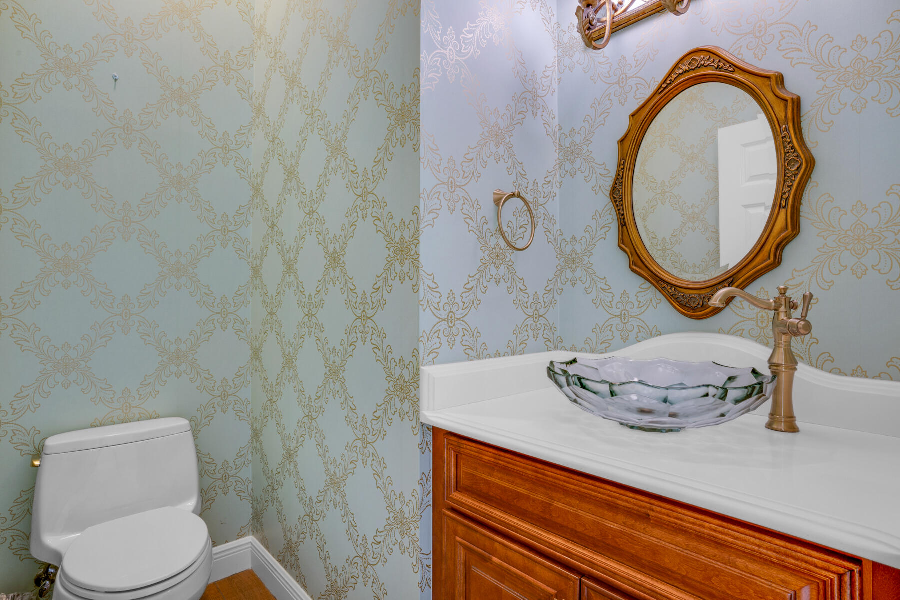 116 Tranquility Lane Destin, FL 32541 - Photo 12 of 27 a bathroom with a sink and a mirror
