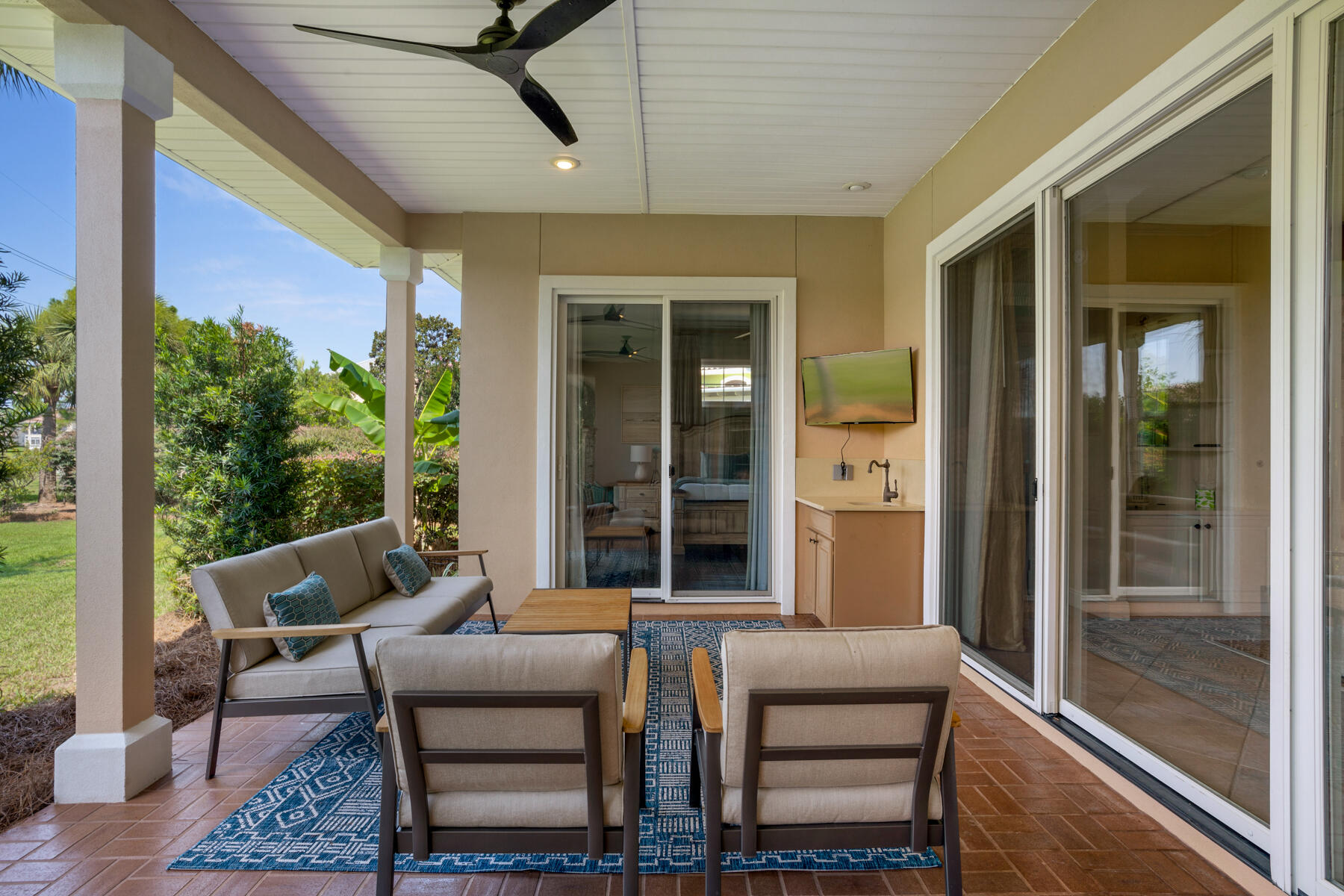 116 Tranquility Lane Destin, FL 32541 - Photo 25 of 27 a balcony with furniture and outdoor view