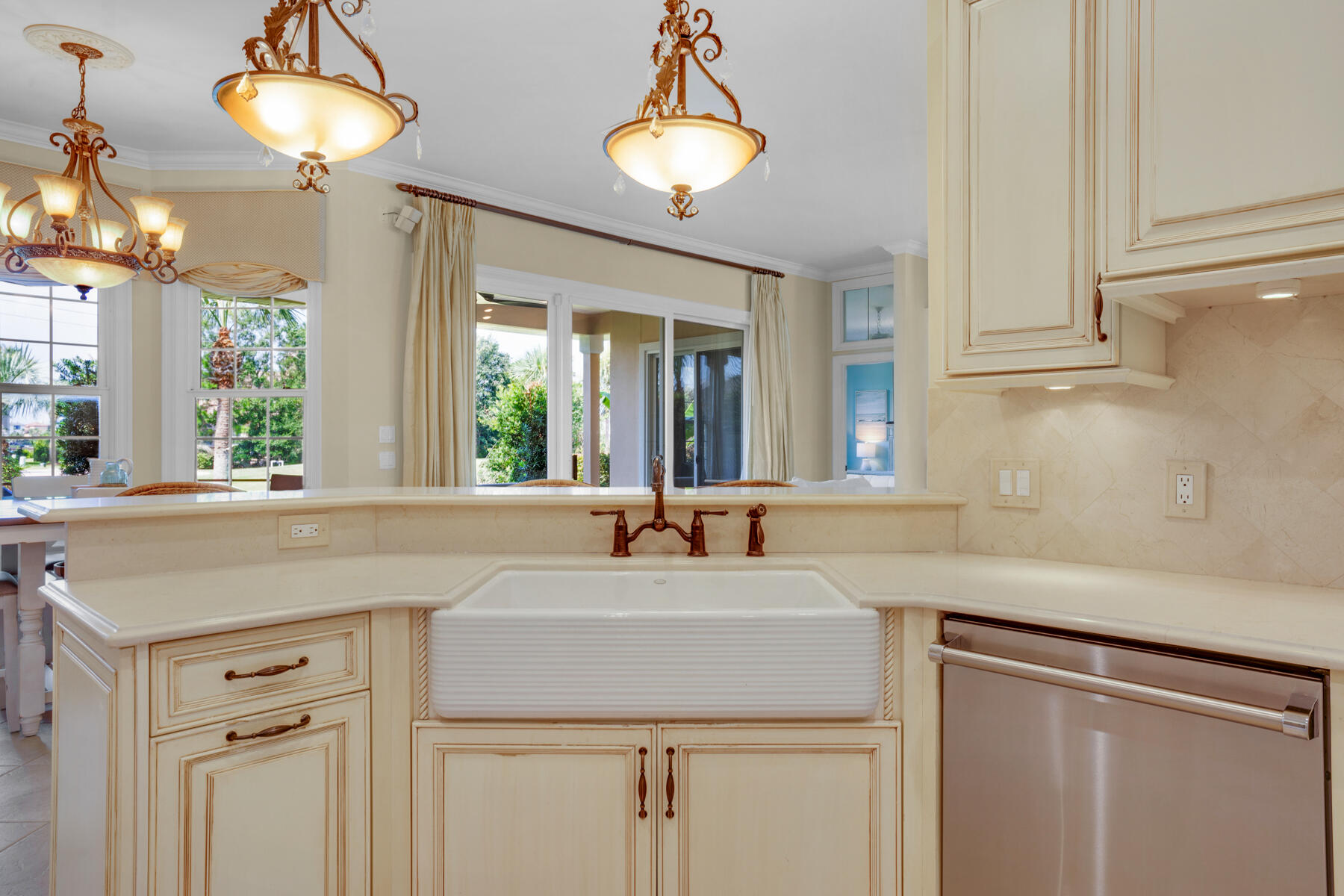 116 Tranquility Lane Destin, FL 32541 - Photo 8 of 27 a kitchen with a sink and a window