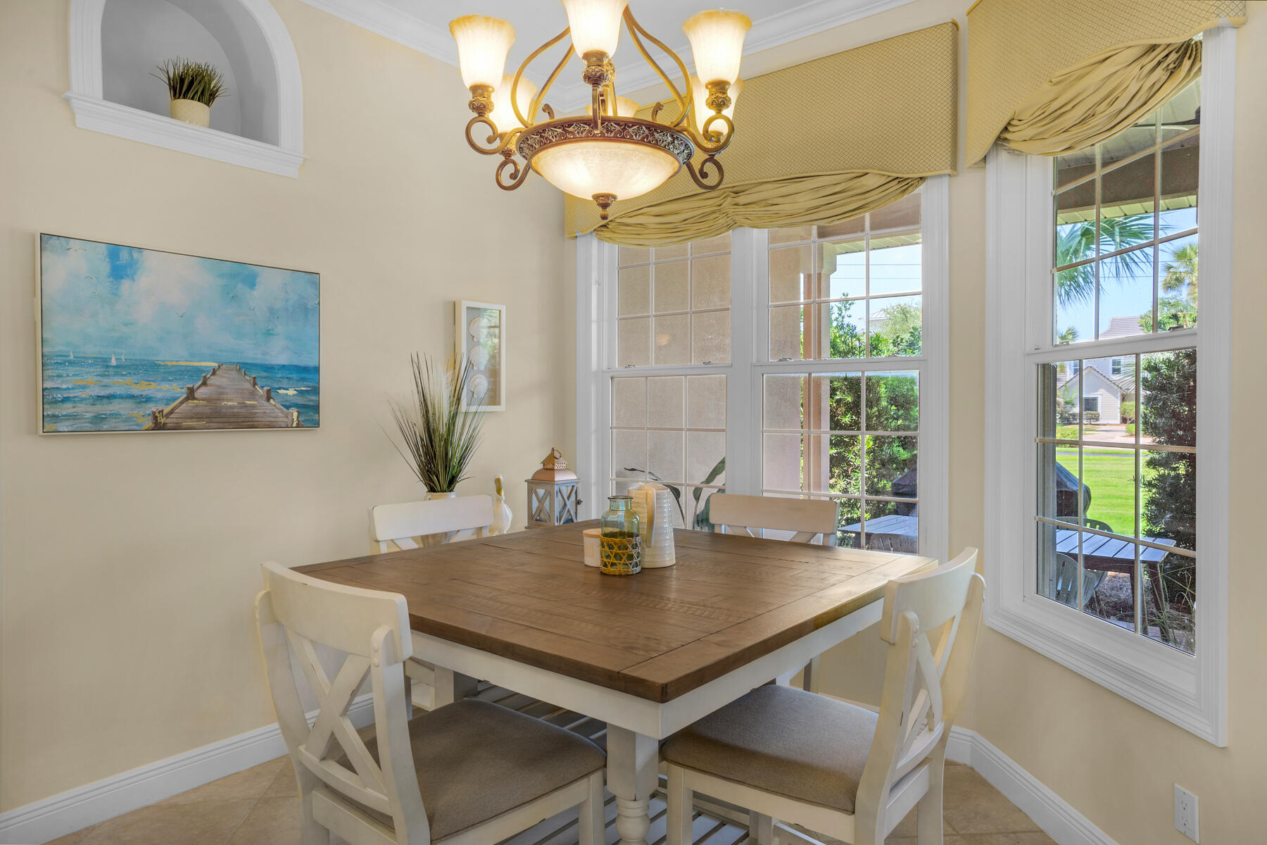 116 Tranquility Lane Destin, FL 32541 - Photo 9 of 27 a view of a dining room with furniture window and outside view