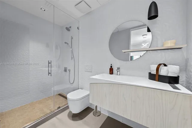 a view of a backyard with sitting area