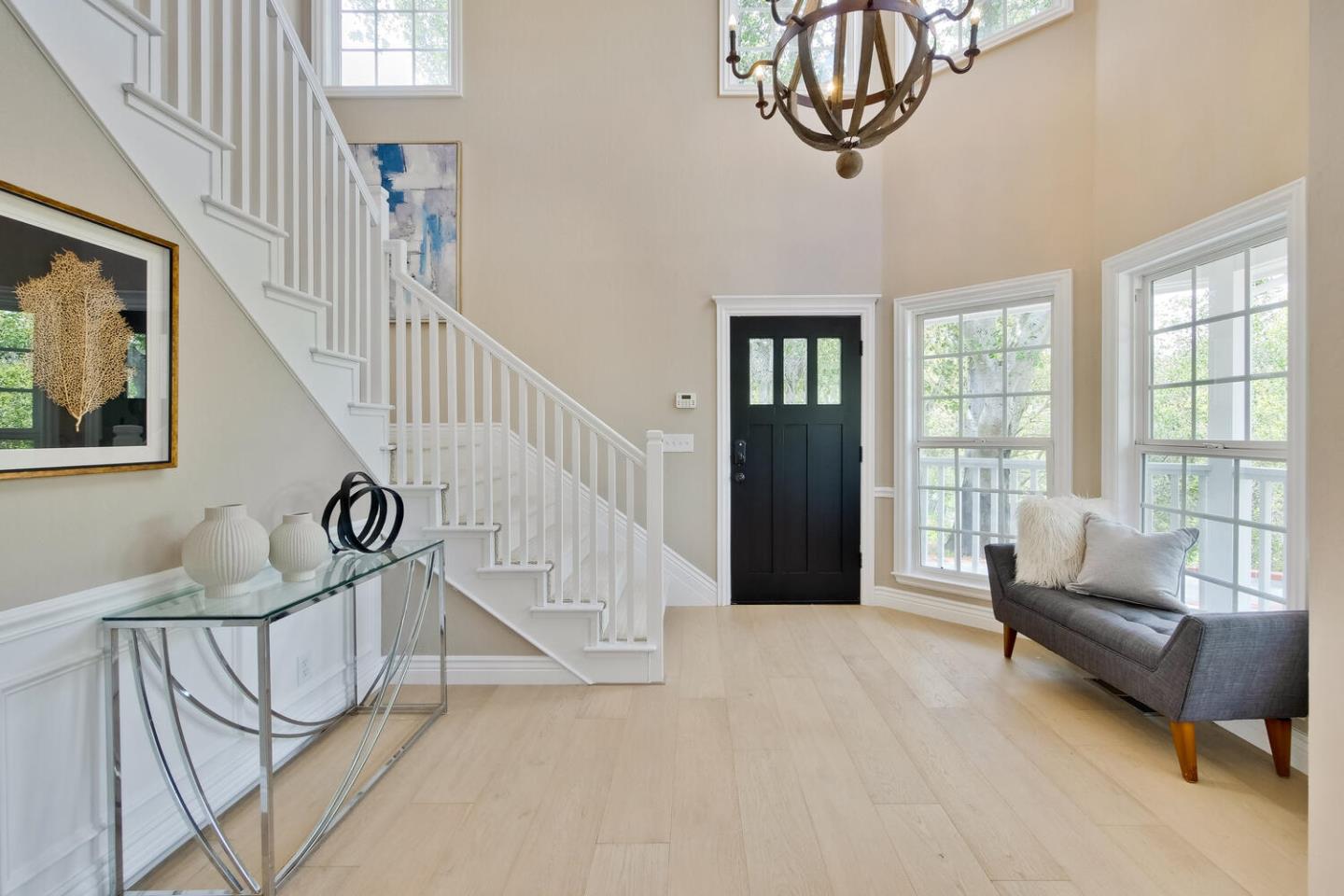 105 Terrace Road Walnut Creek, CA 94597 - Photo 11 of 47 a view of entryway and hall with wooden floor
