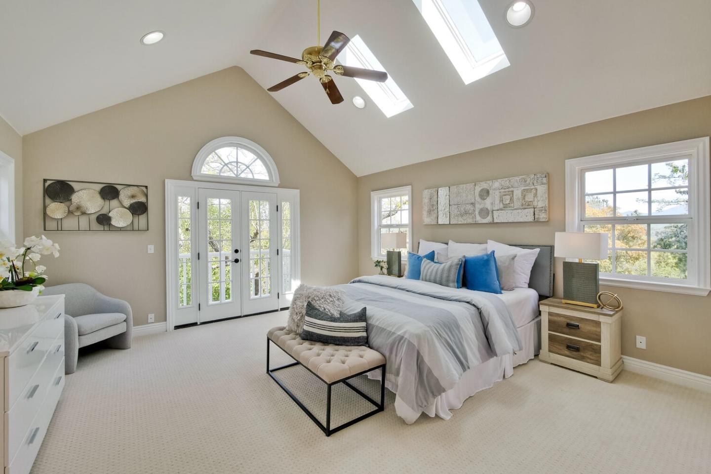 105 Terrace Road Walnut Creek, CA 94597 - Photo 24 of 47 a spacious bedroom with a bed and a large window