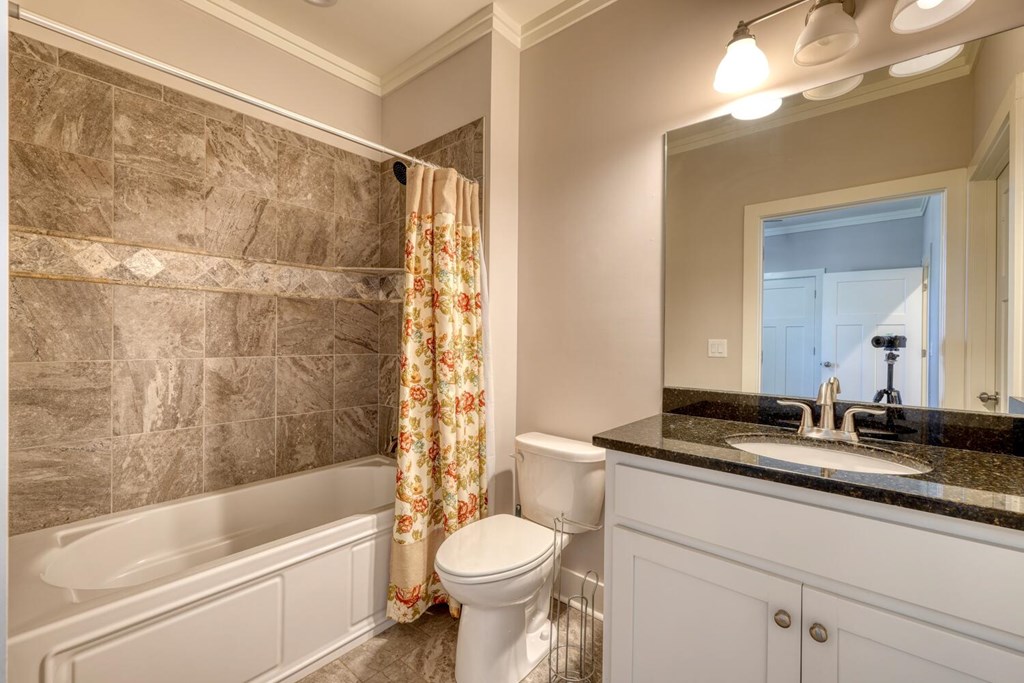 161 Loop Lane Blairsville, GA 30512 - Photo 21 of 67 a bathroom with a sink toilet and shower