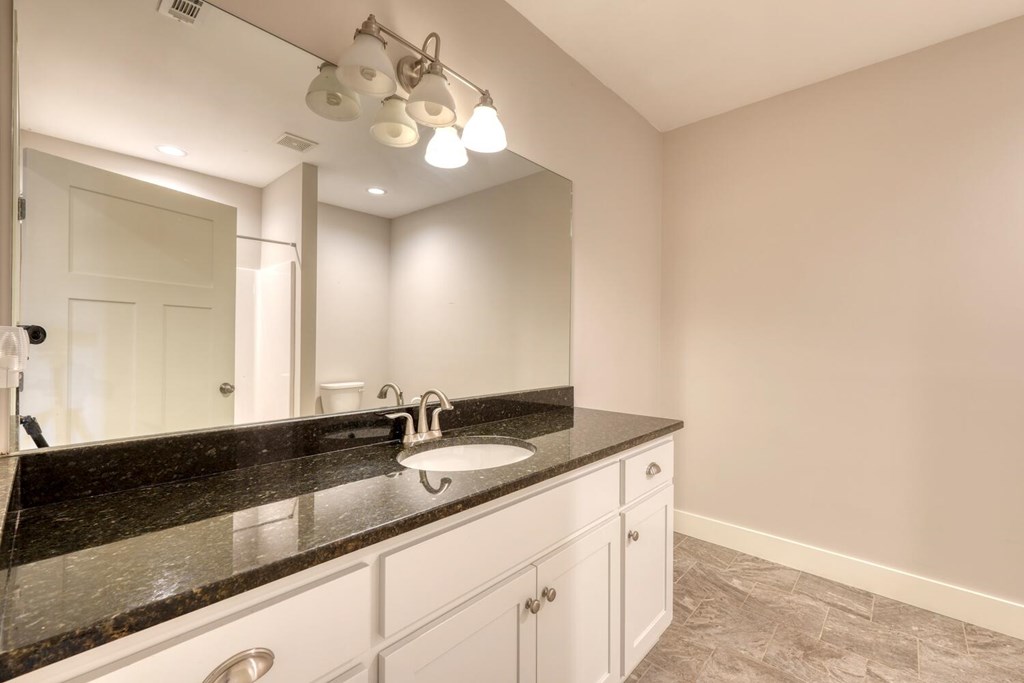 161 Loop Lane Blairsville, GA 30512 - Photo 37 of 67 a bathroom with a sink and a mirror