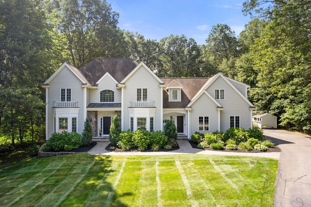 15 Broad Acres Farm Road Medway, MA 02053 - Photo 1 of 42 a front view of a house with a yard