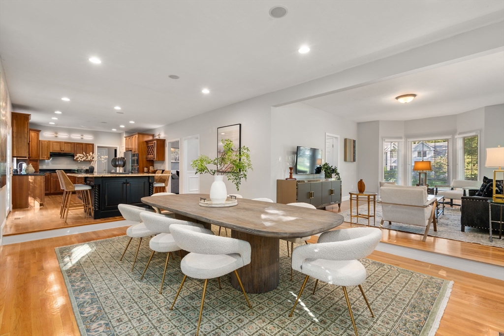 15 Broad Acres Farm Road Medway, MA 02053 - Photo 7 of 42 a living room with dining room and wooden floor