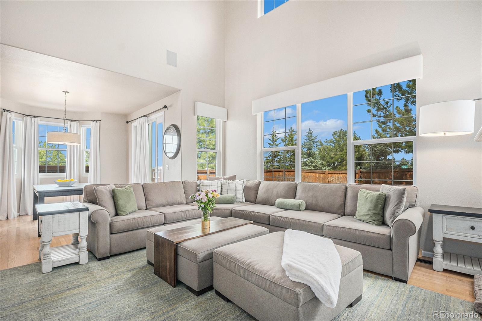 2470 Robindale Way Castle Rock, CO 80109 - Photo 13 of 42 a living room with furniture and a large window