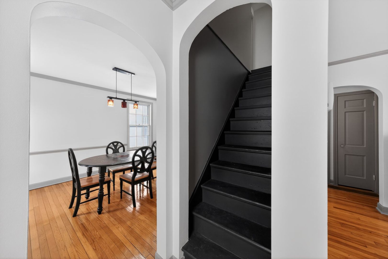 521 Deerfield Road Deerfield, IL 60015 - Photo 24 of 30 a view of a dining room with furniture and wooden floor