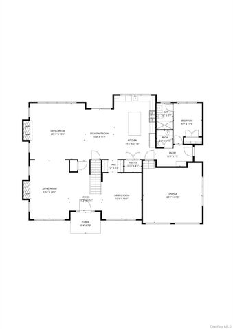 a picture of a floor plan
