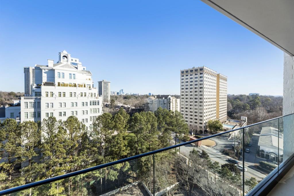 2460 Peachtree Road Northeast, Unit 1105 Atlanta, GA 30305 - Photo 40 of 51 a view of a city with tall buildings
