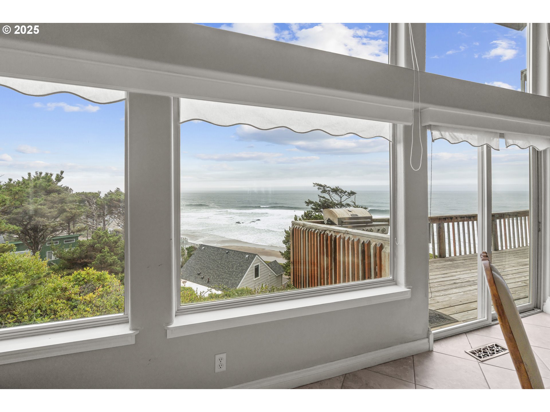 2325 Southwest Bard Loop Lincoln City, OR 97367 - Photo 7 of 28 a view of living room with a large window