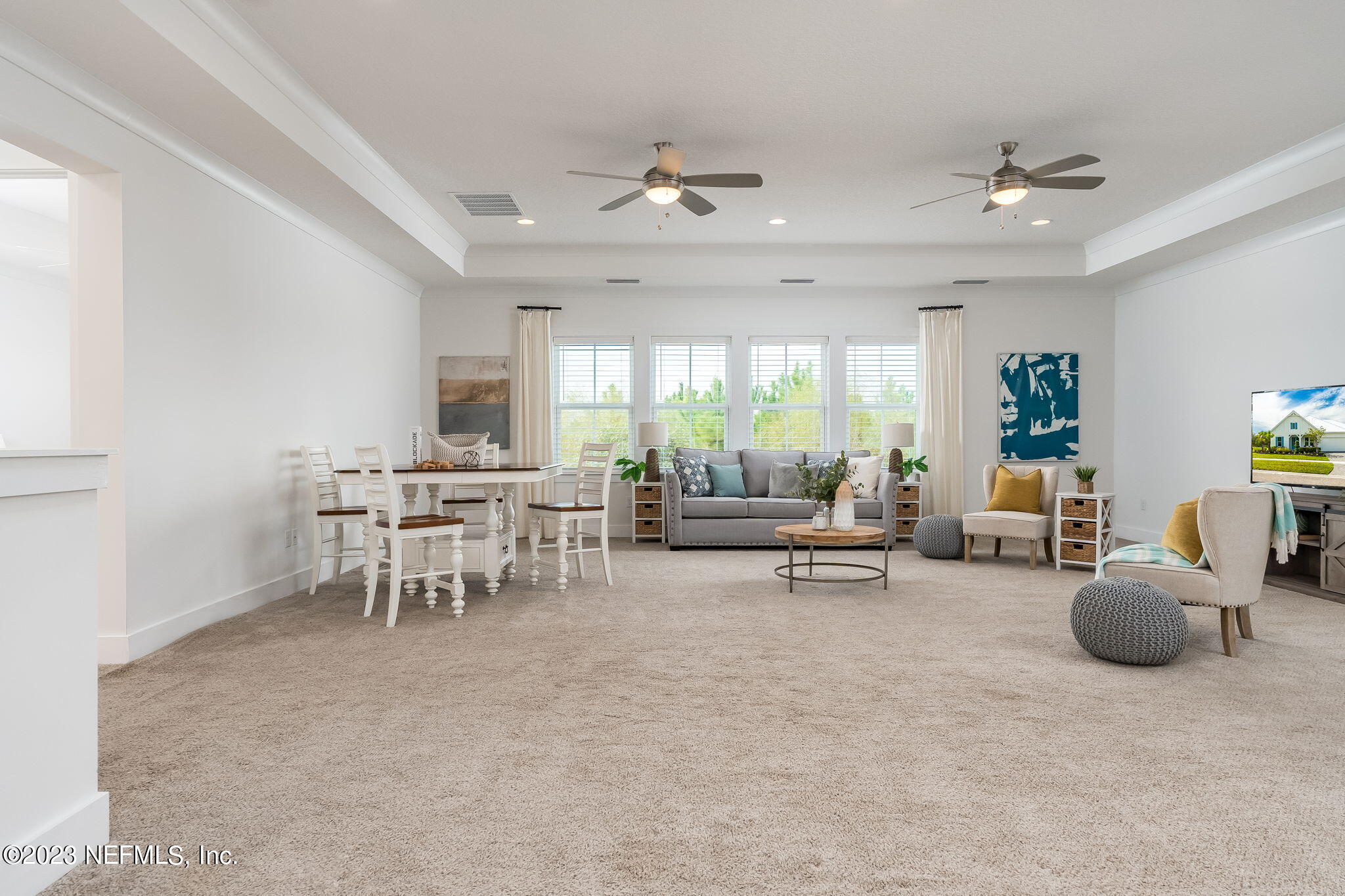 57 Topside Dr. St. Johns, FL 32259 - Photo 32 of 46 a living room with furniture and a large window