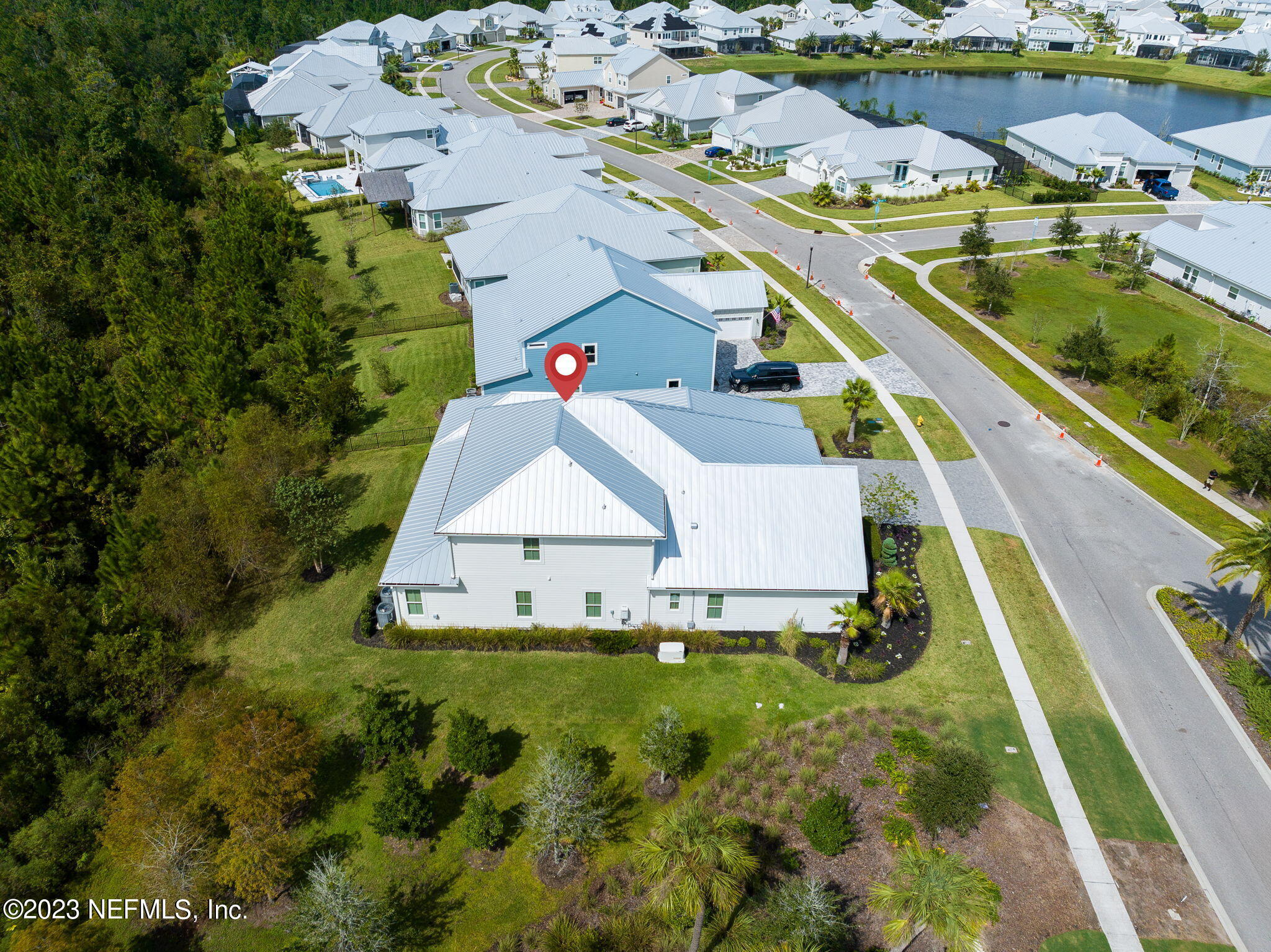 57 Topside Dr. St. Johns, FL 32259 - Photo 42 of 46 a view of a house with a swimming pool