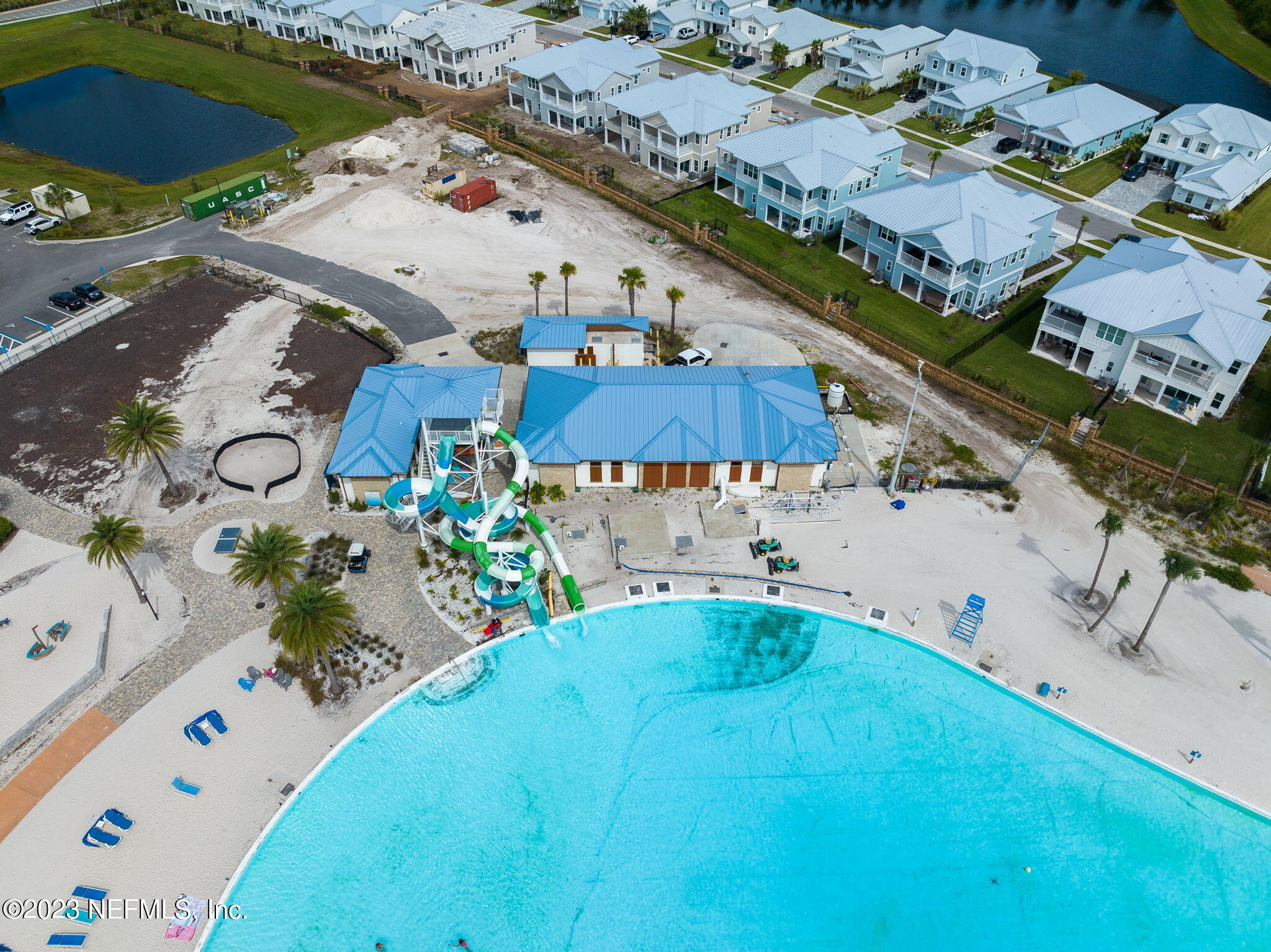 57 Topside Dr. St. Johns, FL 32259 - Photo 44 of 46 an aerial view of a house with a swimming pool