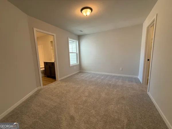 a view of a walk in closet