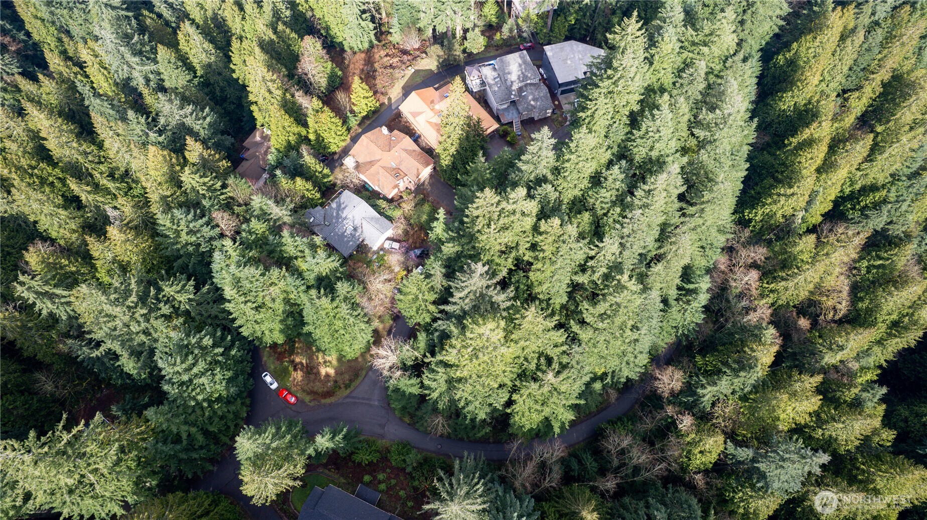 2 Oval Court Bellingham, WA 98229 - Photo 5 of 12 an aerial view of a house with a yard