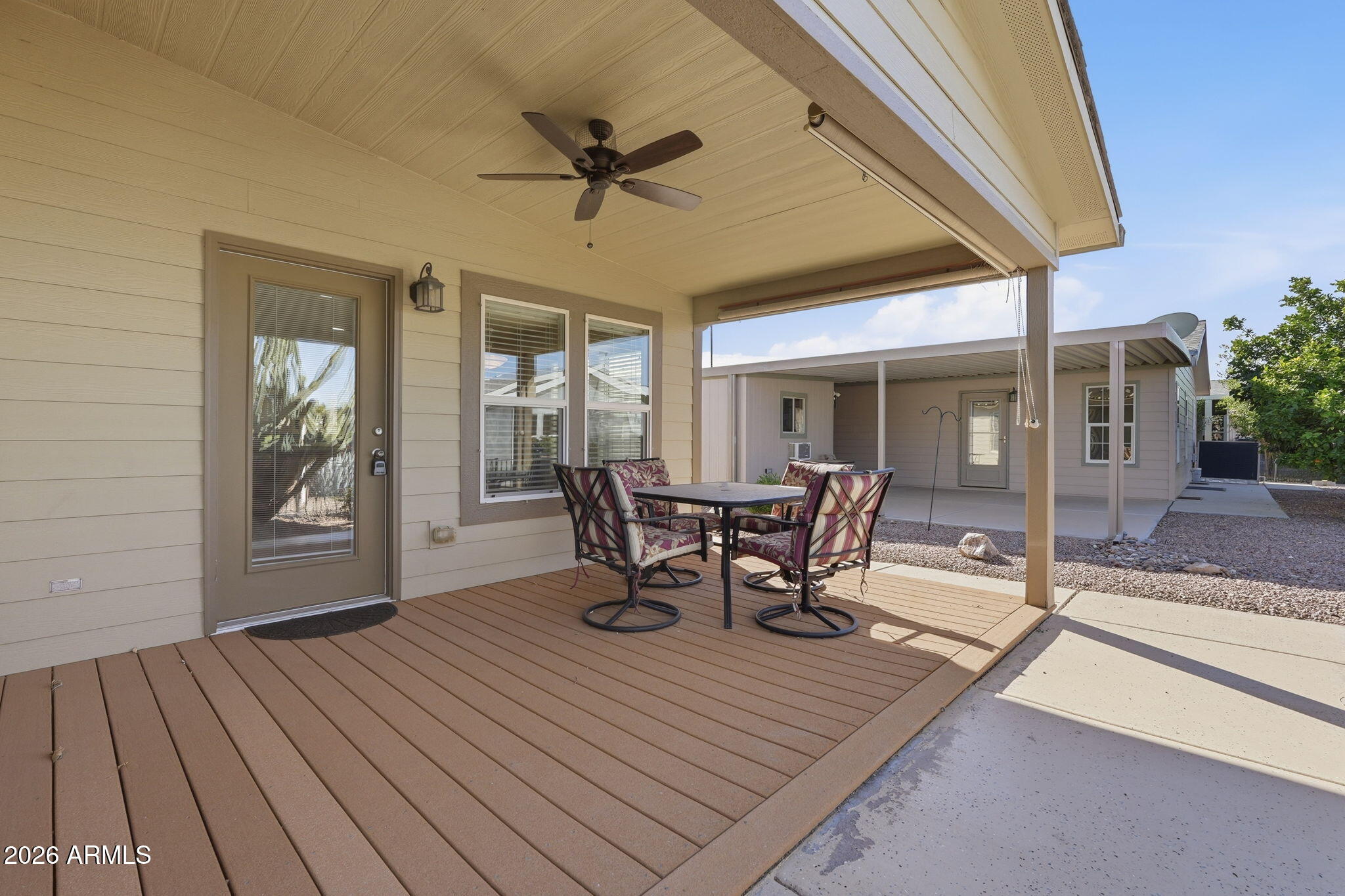 2263 North Trekell Road, Unit 90 Casa Grande, AZ 85122 - Photo 20 of 29 Back Patio