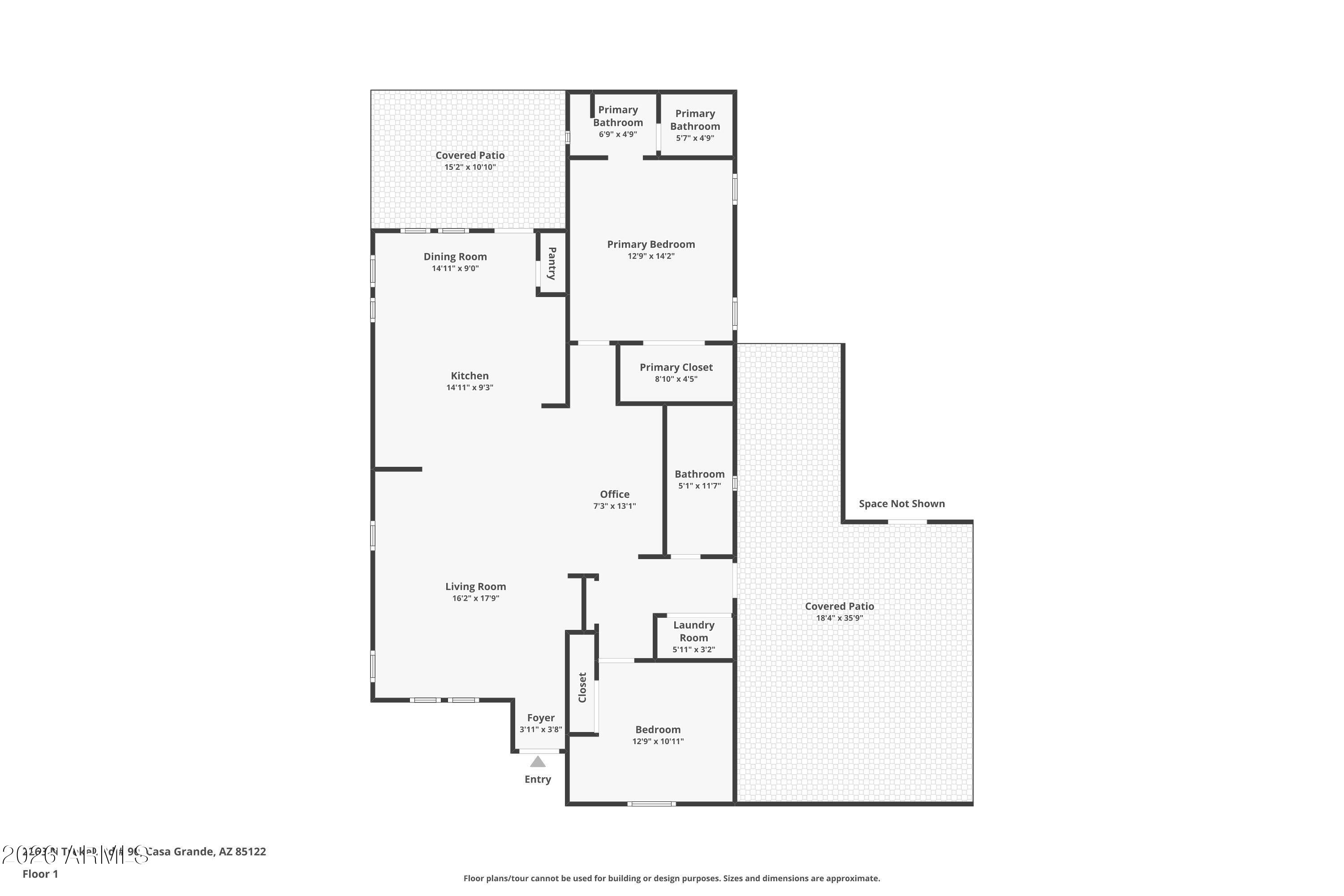 2263 North Trekell Road, Unit 90 Casa Grande, AZ 85122 - Photo 28 of 29 1-floor-1