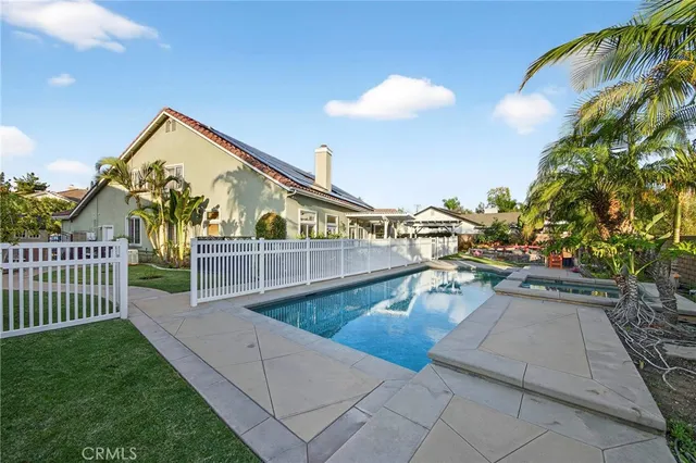 an outdoor view having patio