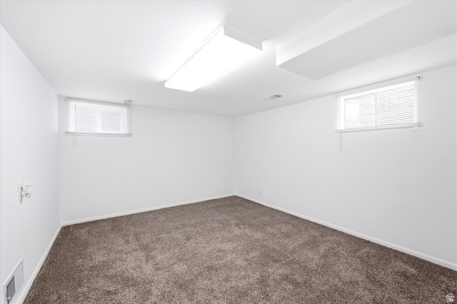 676 South 500 West Provo, UT 84601 - Photo 16 of 29 Below grade area with dark carpet and baseboards