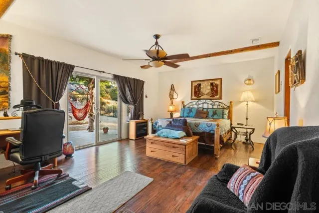 an aerial view of residential house with parking space