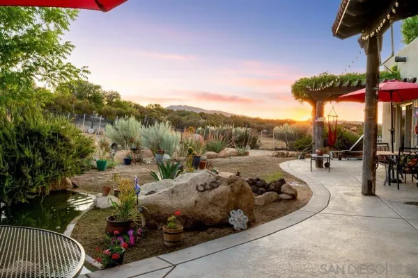 an aerial view of residential building with parking space