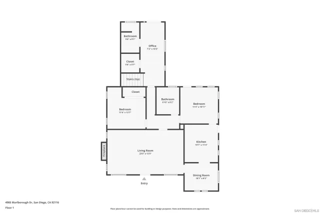 $1,850,000 | 4965 Marlborough Drive, San Diego, CA 92116