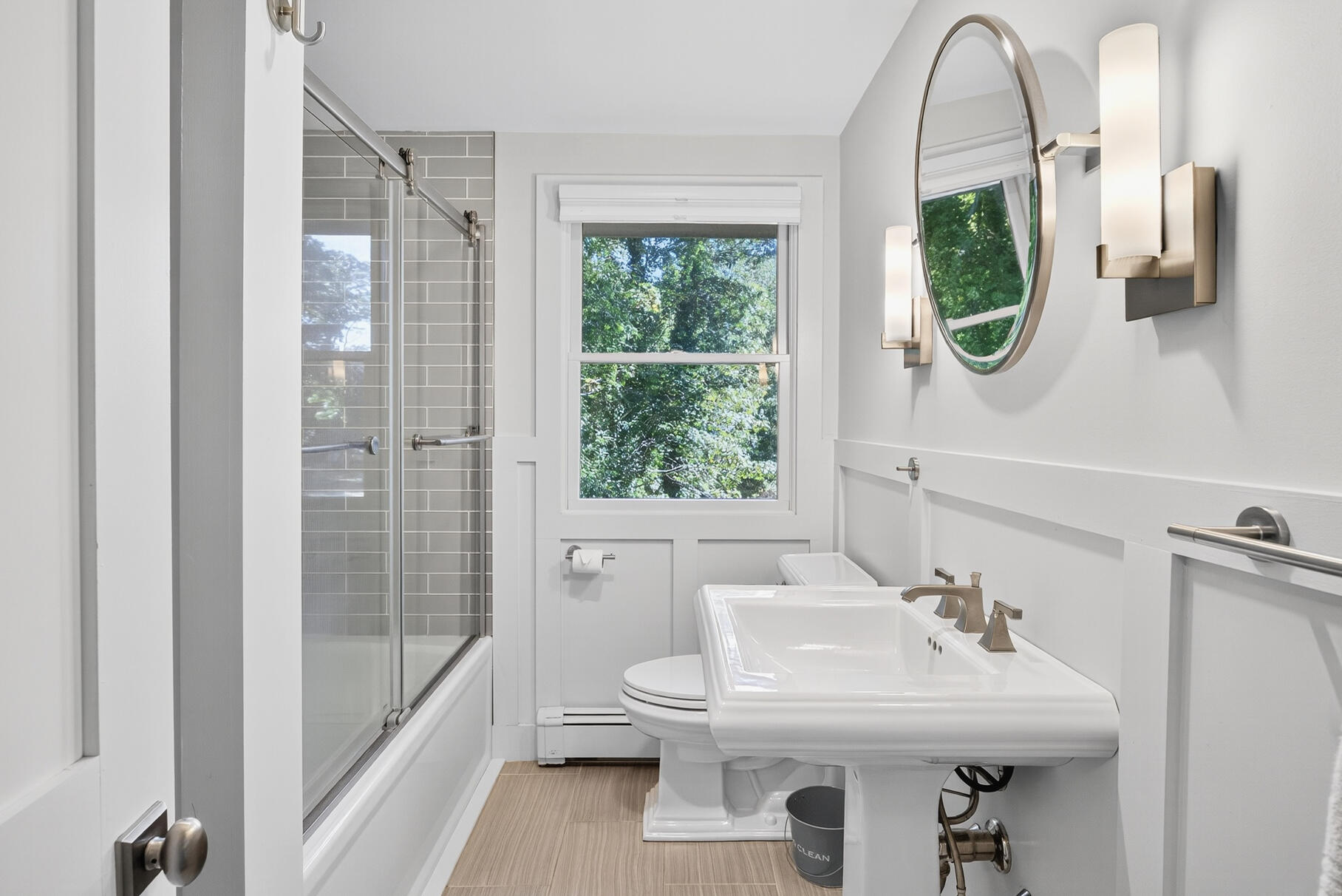 95 South Orleans Road Orleans, MA 02653 - Photo 20 of 38 a bathroom with a sink toilet and a mirror