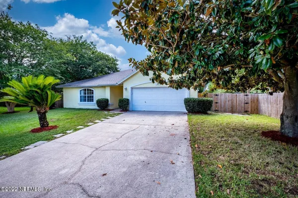 a view of a room with stairs
