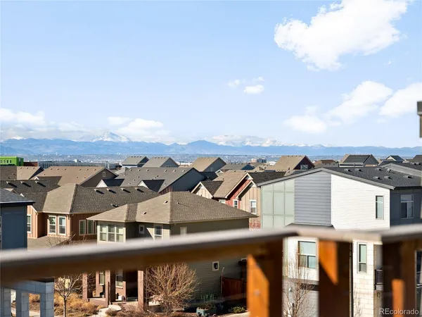 an aerial view of residential houses