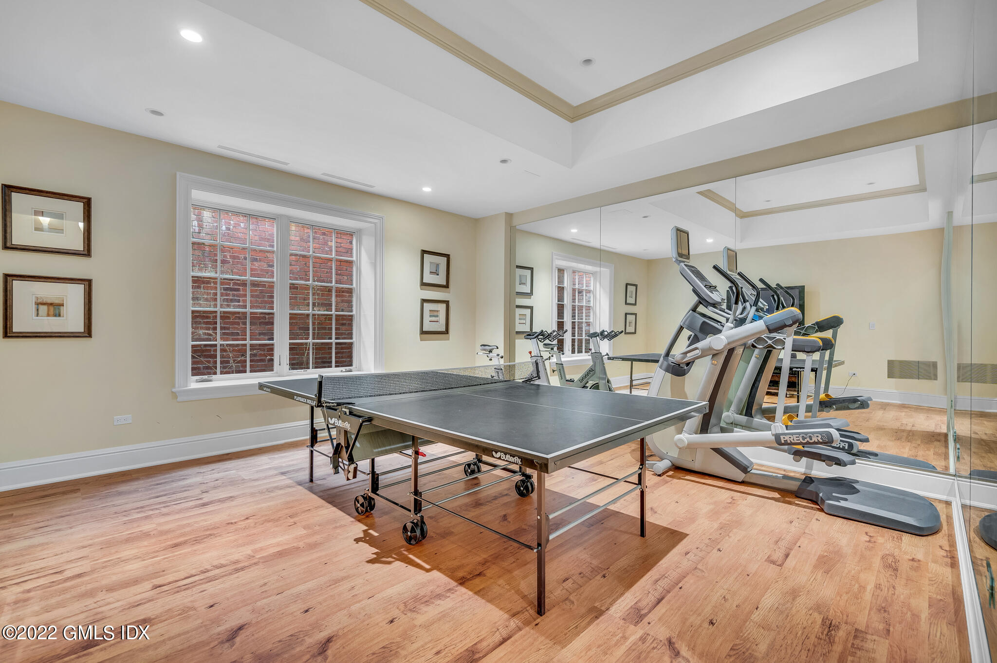 19 French Road Greenwich, CT 06831 - Photo 26 of 32 a view of a room with gym equipment